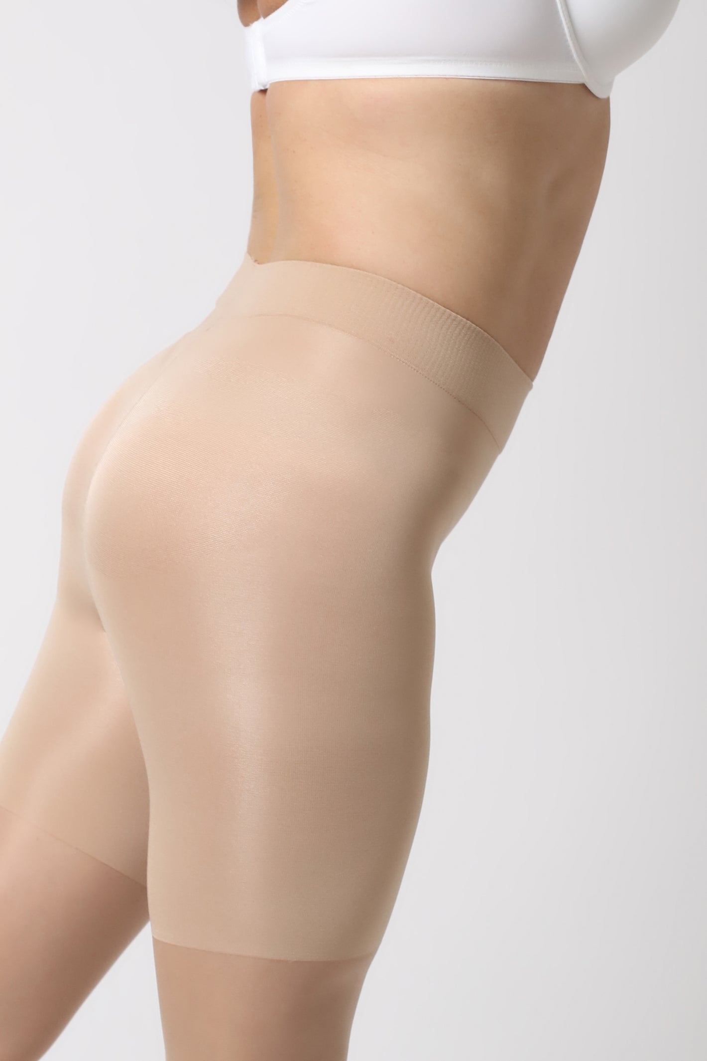 top part of shapewear tights - Nude