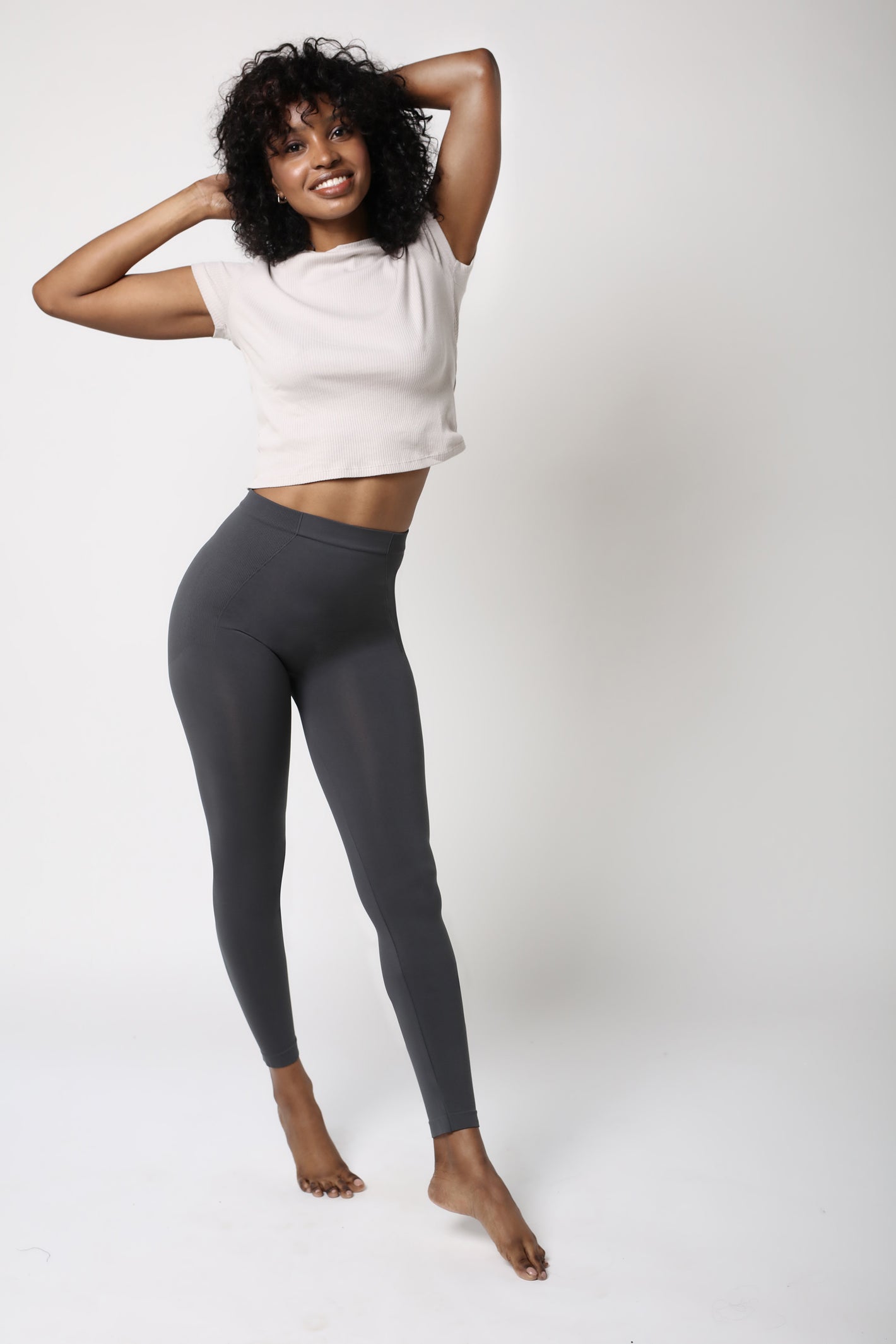 shapewear legging - Charcoal grey