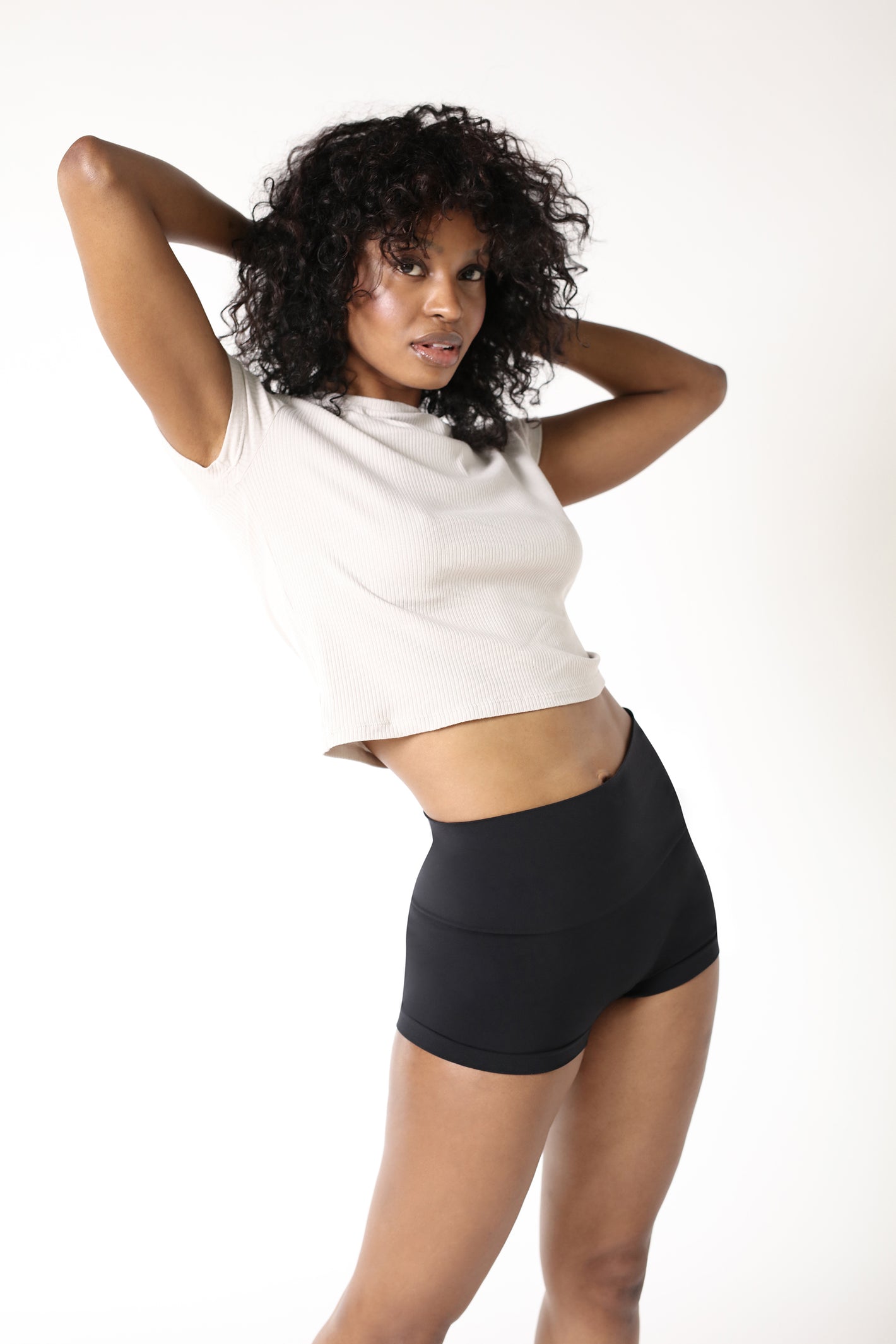 shapewear shorts - Black