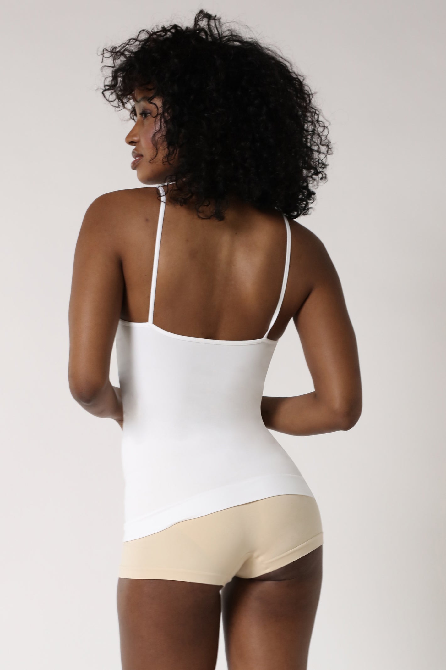 tummy control camisole for women - White