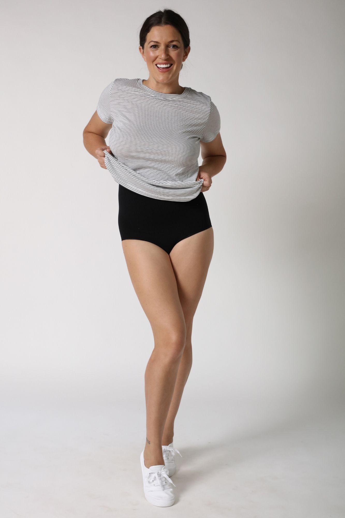 shapewear panty tummy control for women - Black