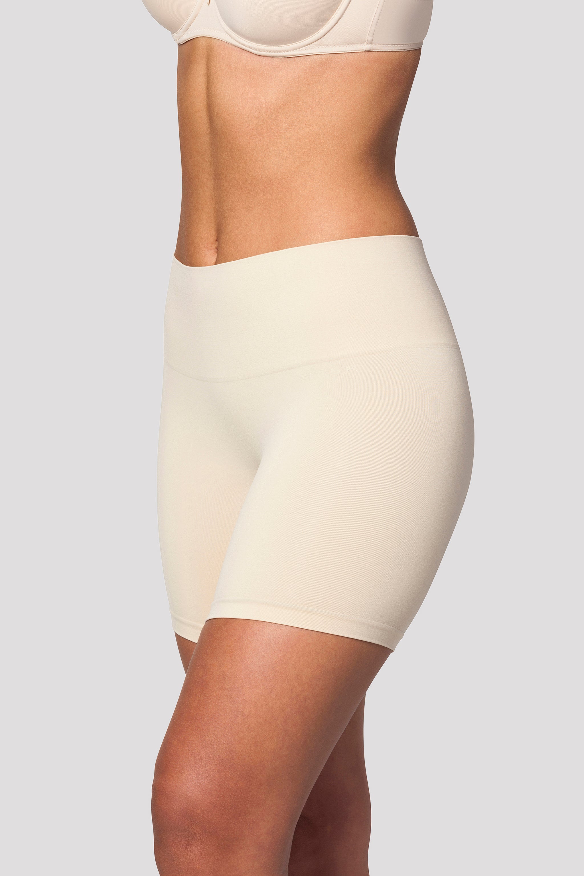 shapewear shorts tummy control - Nude