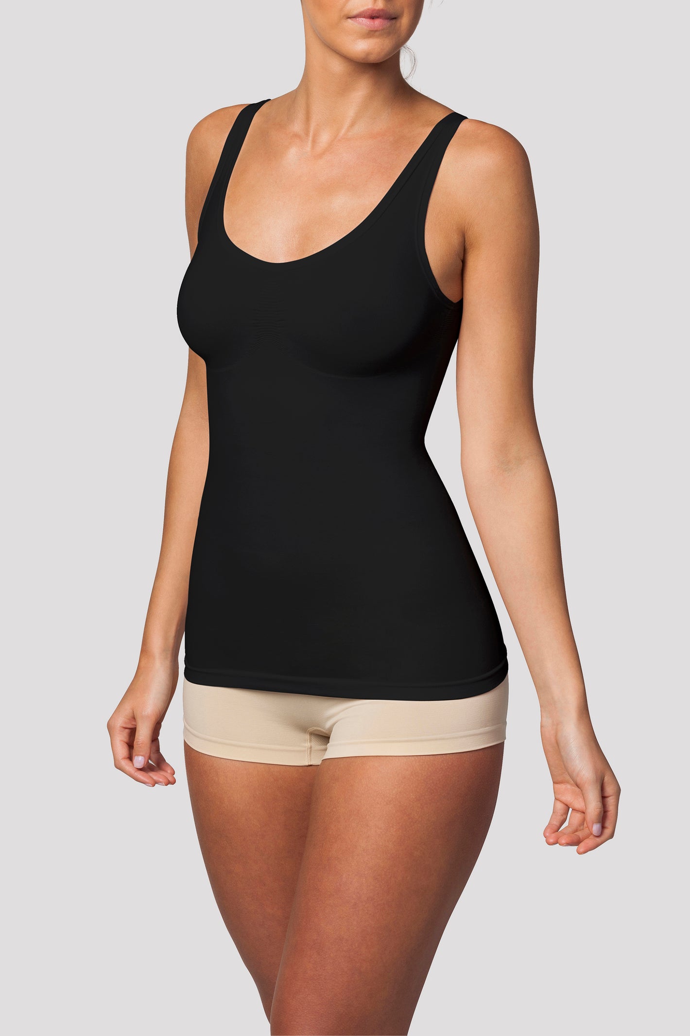 cami with support Shapewear - Black 