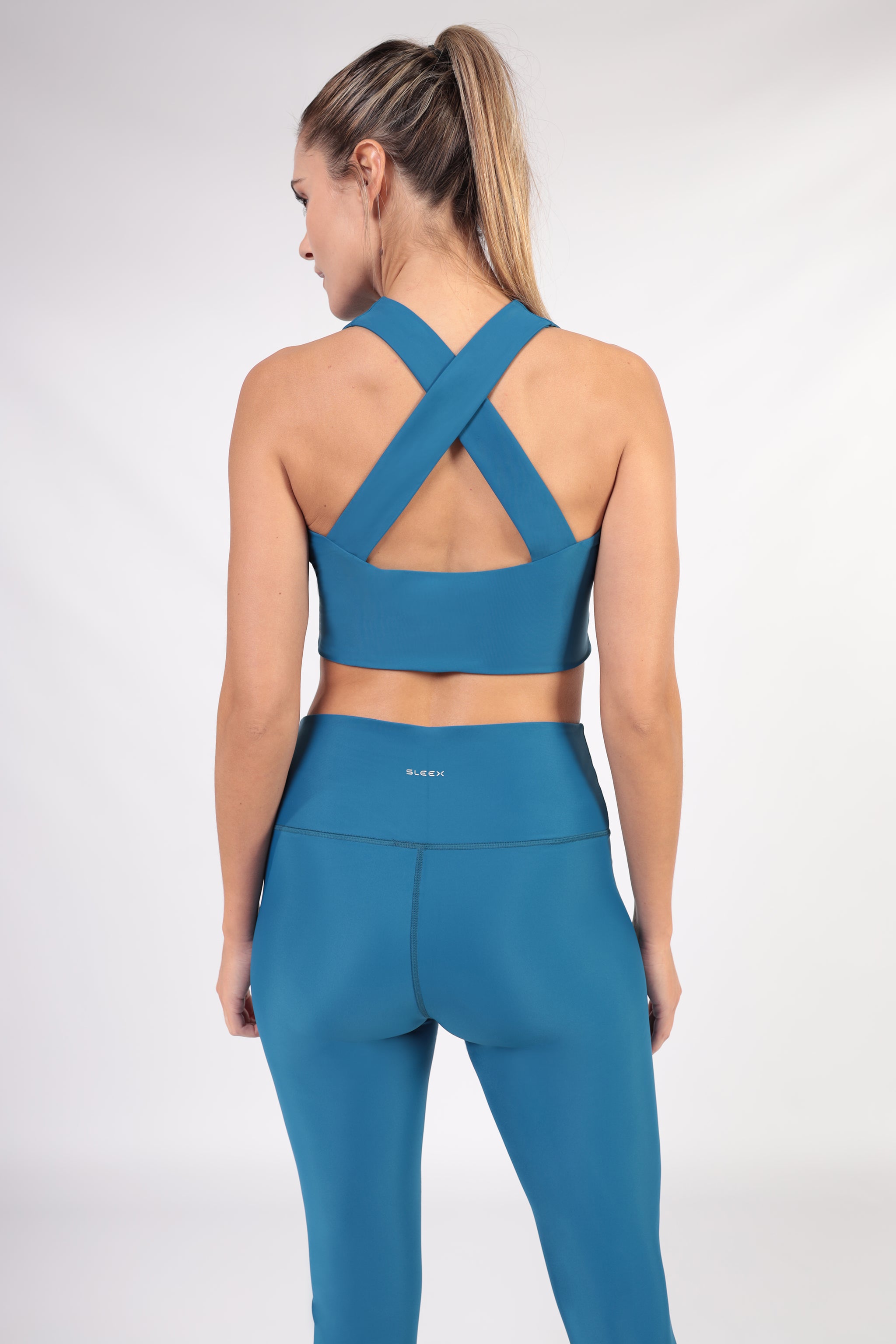 Sports bra - Aqua blue